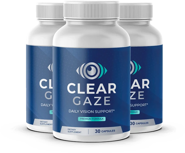 Clear Gaze 3 Bottles package